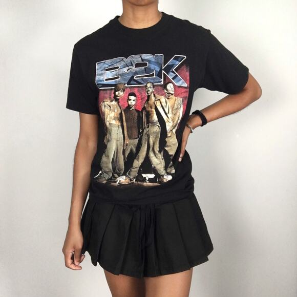 Rare Vintage B2K Rap Tee Music Concert Black R&B Y2K Band T Shirt Medium - Picture 11 of 11